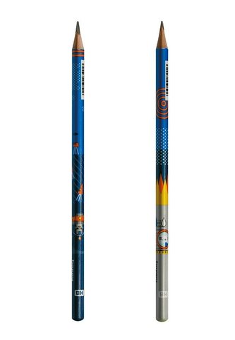 Ołówek trójkątny Space HB (12szt) HAPPY COLOR