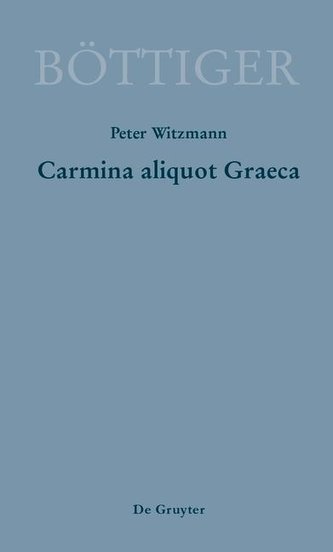 Carmina aliquot Graeca