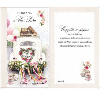 Karnet Ślub + koperta ARGUS