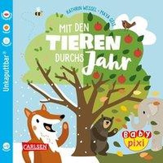 Baby Pixi (unkaputtbar) 92: VE 5 Mit den Tieren durchs Jahr (5 Exemplare)