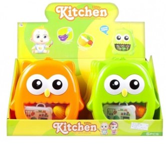 Zestaw kuchenny w walizce Sowa
