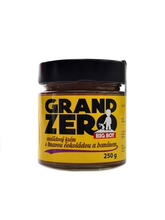 BigBoy - Grand zero s tmavou čokoládou a banánem 250 g