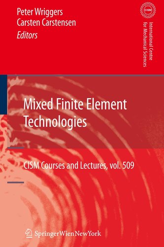 Mixed Finite Element Technologies