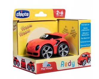 Autko Mini turbo touch redy- czerwony