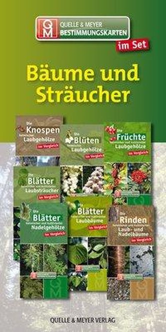 Bestimmungskarten-Set \"Bäume und Sträucher\"