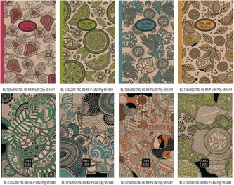 Notatnik ozdobny 125x200/80K linia TW FRESH