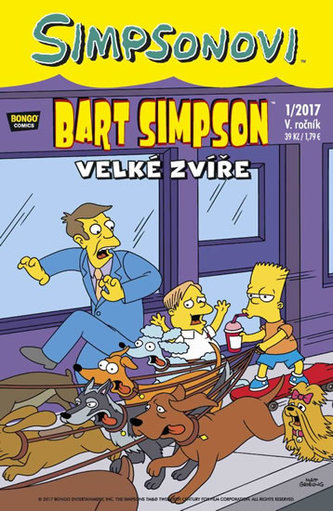 Simpsonovi - Bart Simpson 1/2017 - Velké zvíře - Matt Groening