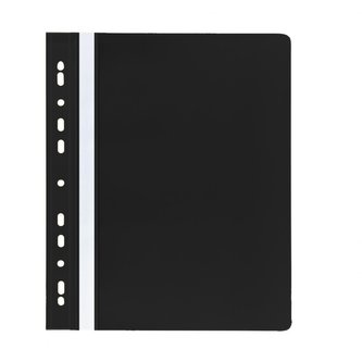 Skoroszyt wpinany wzmacniany czarny (20szt)