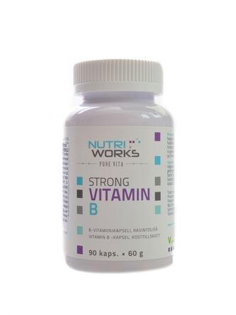 NutriWorks - Strong Vitamin B 90 kapslí
