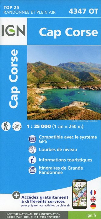 Cap Corse 1 : 25 000