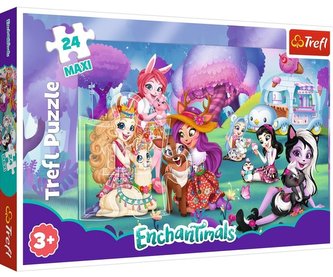 Puzzle 24 maxi Wesoły świat Enchantimals TREFL