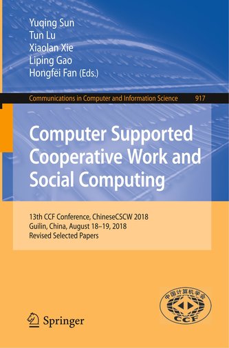 Computer Supported Cooperative Work and Social Computing