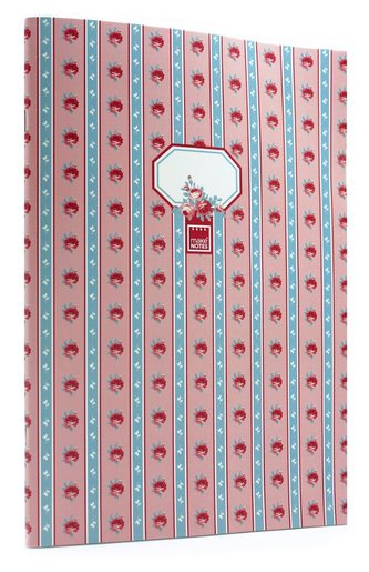 Vintage Blue Zeszyt A4/40K linia