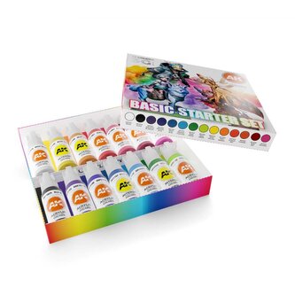 AK Interactive - Basic Starter Set (14 barev)