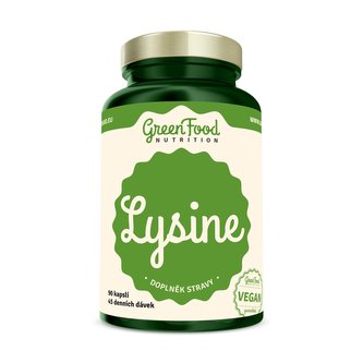GreenFood nutrition - Lysin 90 vegan kapslí