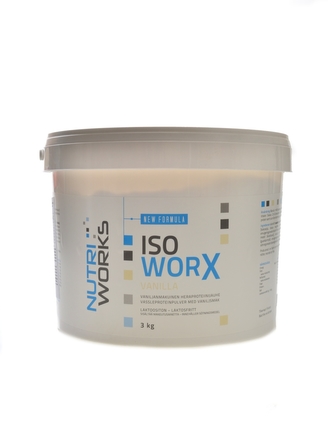 NutriWorks - Iso Worx NEW FORMULA 3000 g - vanilka