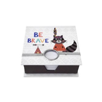 Karteczki w pojemniku Szop