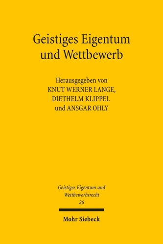 Geistiges Eigentum und Wettbewerb