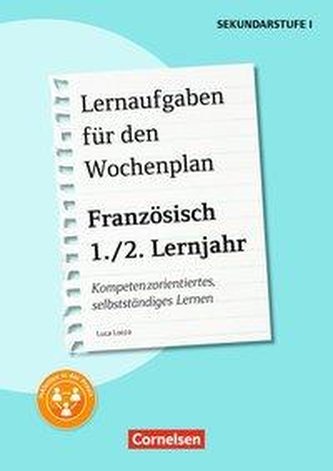 Lernaufgaben für den Wochenplan Französisch 1./2. Lernjahr