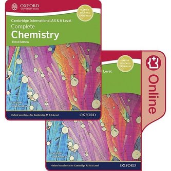 Cambridge International AS & A Level Complete Chemistry Enhanced Online & Print Student Book Pack Cambridge International AS & A Level Complete Chemistry Enhanced Online & Print Student Book Pack