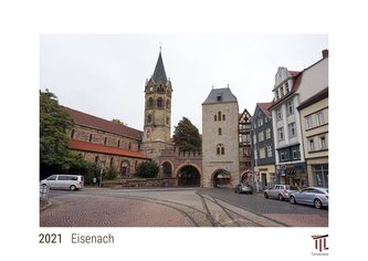 Eisenach 2021 - White Edition - Timokrates Kalender, Wandkalender, Bildkalender - DIN A3 (42 x 30 cm)
