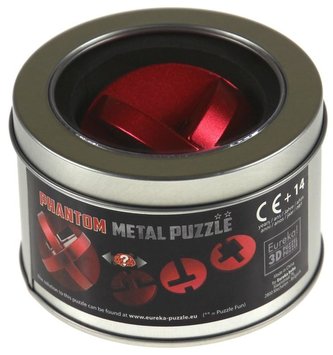Łamigłówka metalowa w puszce Phantom - poziom 2/4