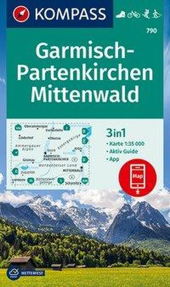 Garmisch-Partenkirchen, Mittenwald 1:35 000