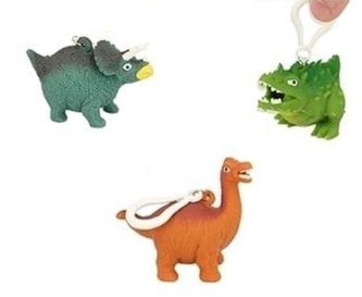 Gniotek breloczek Dino mix