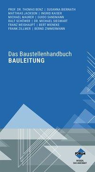 Das Baustellenhandbuch Bauleitung