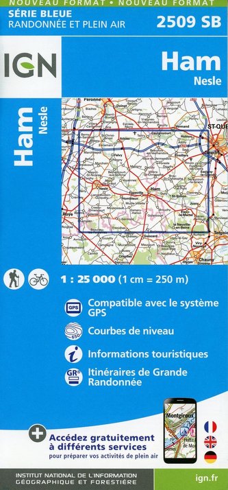 Ham.Nesle 1:25 000