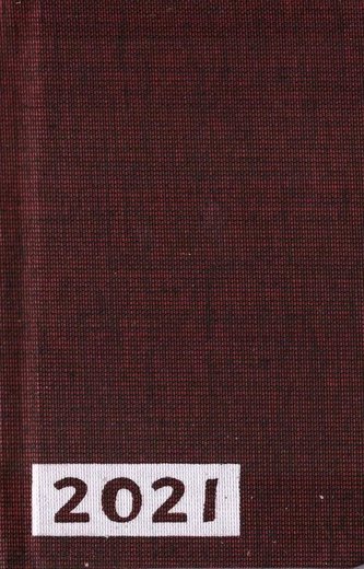 Kalendarz 2021 Tygodniowy Płótno MIX