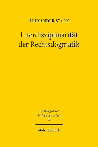Interdisziplinarität der Rechtsdogmatik