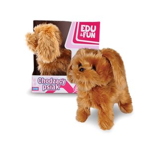 Chodzący Psiak na smyczy Edu&Fun;