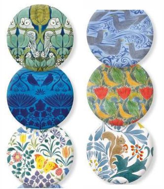 Magnes ozdobny Voysey Arts&Crafts;