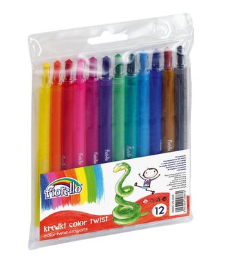 Kredki Color Twist 12 kolorów FIORELLO