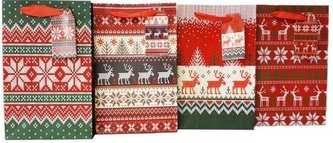 Torebka Lux flok duża z reniferami ROZETTE