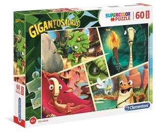 Puzzle 60 Maxi Super Kolor Gigantosaurus