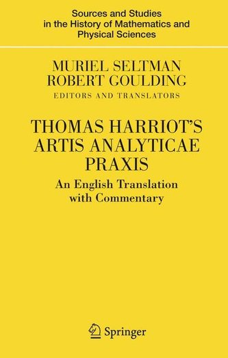 Thomas Harriot's Artis Analyticae Praxis