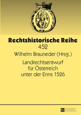 Landrechtsentwurf für Österreich unter der Enns 1526