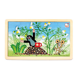 Krtek a myška - Puzzle /15 dílků