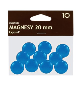 Magnes 20mm niebieski 10szt GRAND