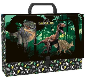 Teczka z rączką gruba Dinozaur 15 DERFORM