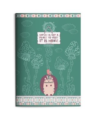 Green Forest Zeszyt A4/40 stron linia