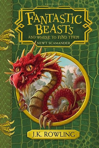 Fantastic Beasts and Where to Find Them - Hogwarts Library Book