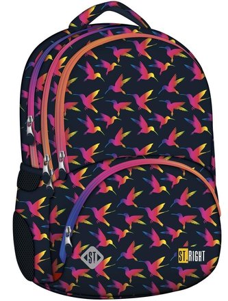 Plecak 4-komorowy Tęczowe Ptaki