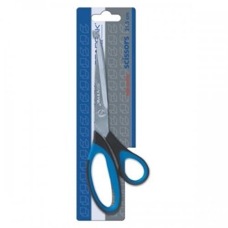 Nożyczki z gumowymi rączkami 215 mm