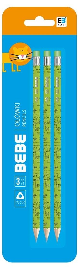 Ołówek 3 sztuki B&B Kids