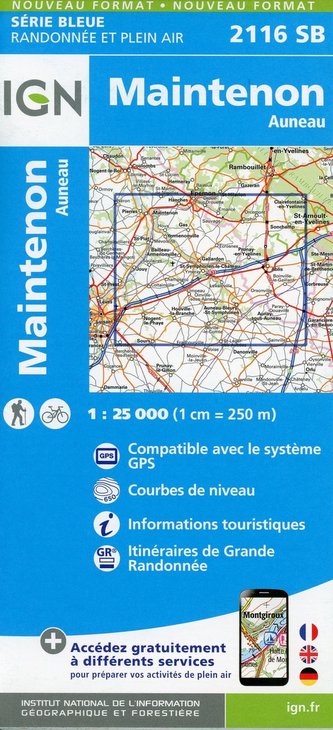 Maintenon.Auneau 1:25 000