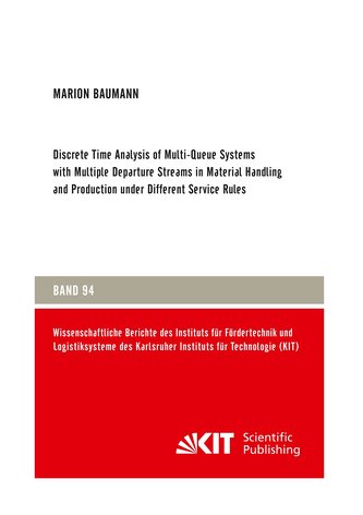 Discrete Time Analysis of Multi-Queue Systems with Multiple Departure Streams in Material Handling and Production under Differen