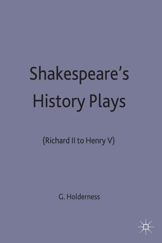 Shakespeare's History Plays